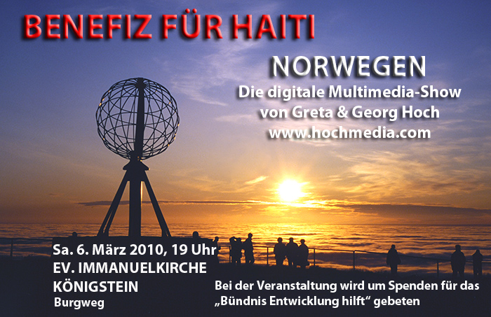 Haiti Norwegen Benefiz