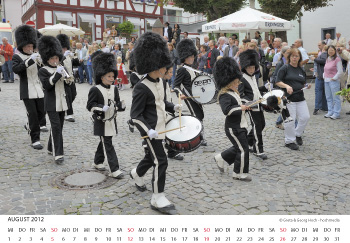 Kalender KÖ August 2012