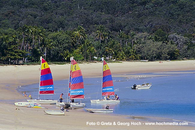Sailing Great Keppel Island