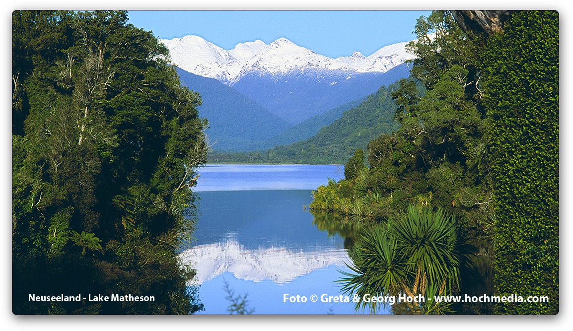Neuseeland - Lake Matheson