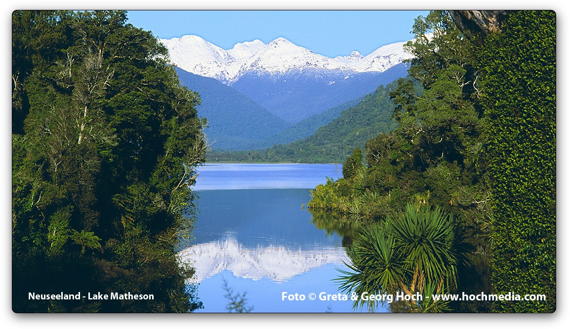 Neuseeland - Lake Matheson Neuseeland - Lake Matheson