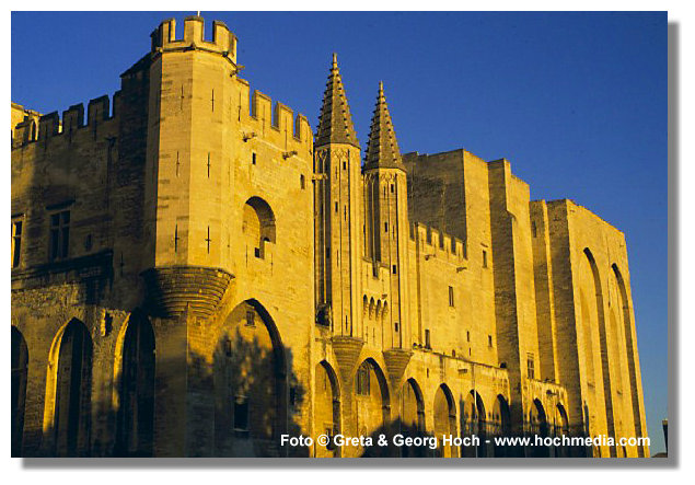 Papstpalast in Avignon