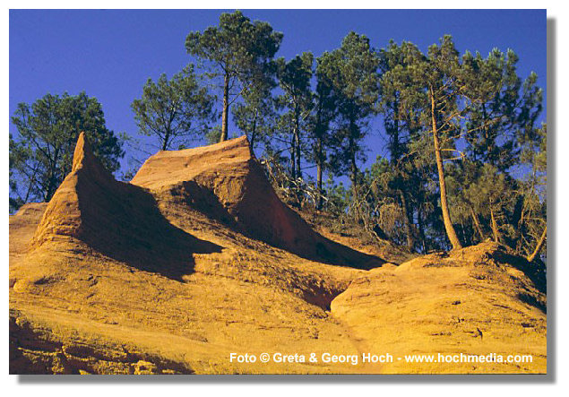 Ocker in Roussillon